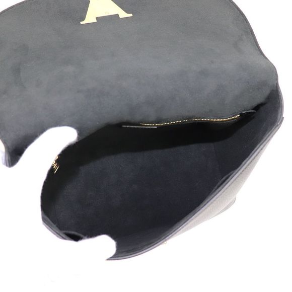 Louis Vuitton Volta Noir Taurillon Leather 2WAY Shoulder Top Handle Black - Picture 11 of 14